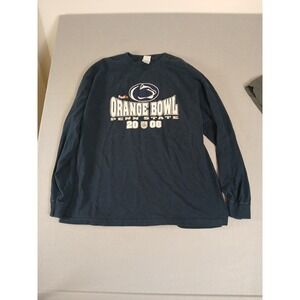 Alstyle Men's Long Sleeve T Shirt 2006 Orange Bowl Penn State 2006 2XL